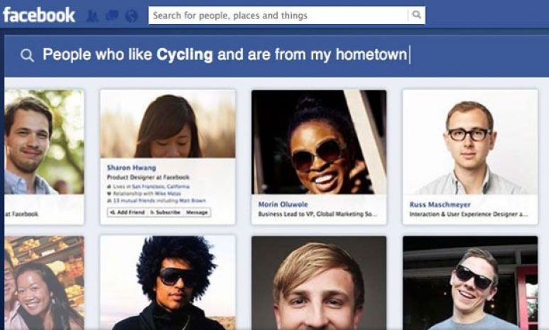 Facebook запустил поиск Graph Search