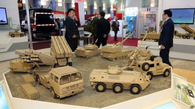 Китай вышел на третье место в мире по экспорту оружия