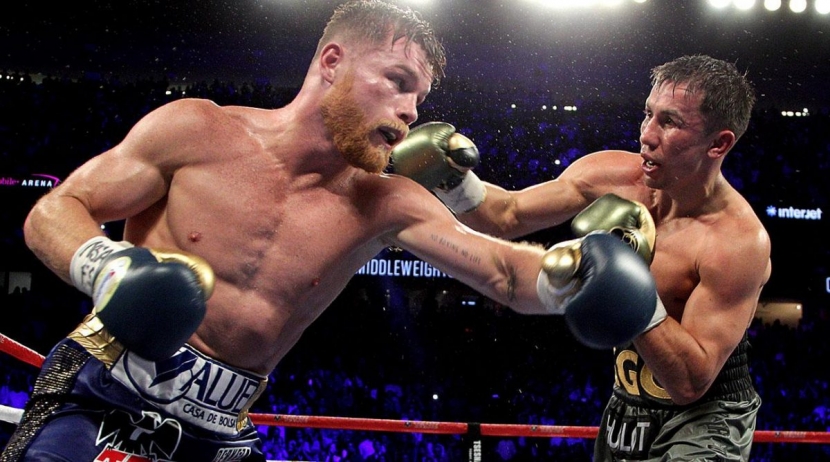 Реванш Головкина и «Канело» назвали самым прибыльным боем 2018 года