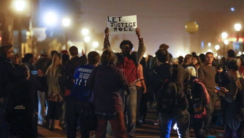 В Портленде вспыхнули беспорядки