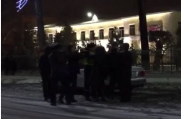 Очередная драка с участием сотрудников полиции