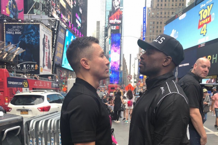 Головкин и Роллс устроили дуэль в Нью-Йорке