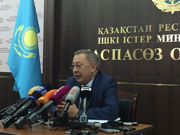 Отставка министра внутренних дел вне компетенции МВД РК