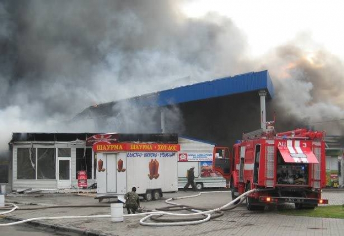 Рынки Шымкента горели 43 раза в текущем году