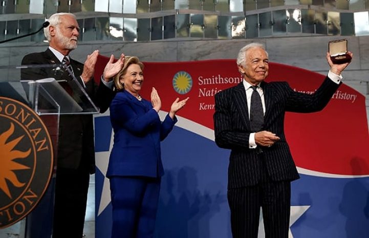 Ральф Лорен получил медаль Джеймса Смитсона