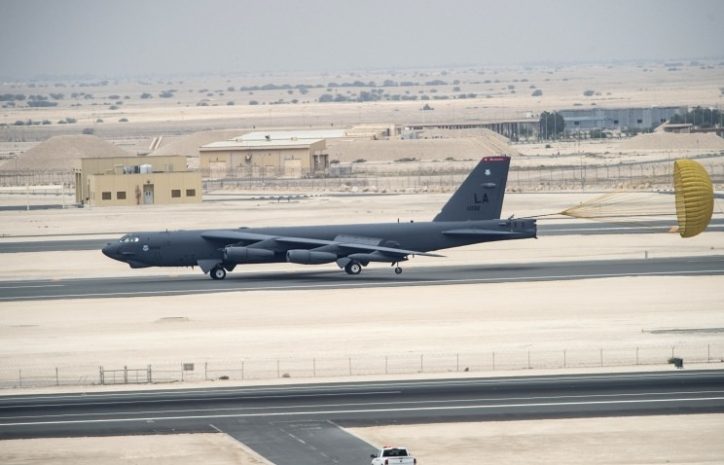 Бомбардировщик B-52 впервые бомбил ИГИЛ