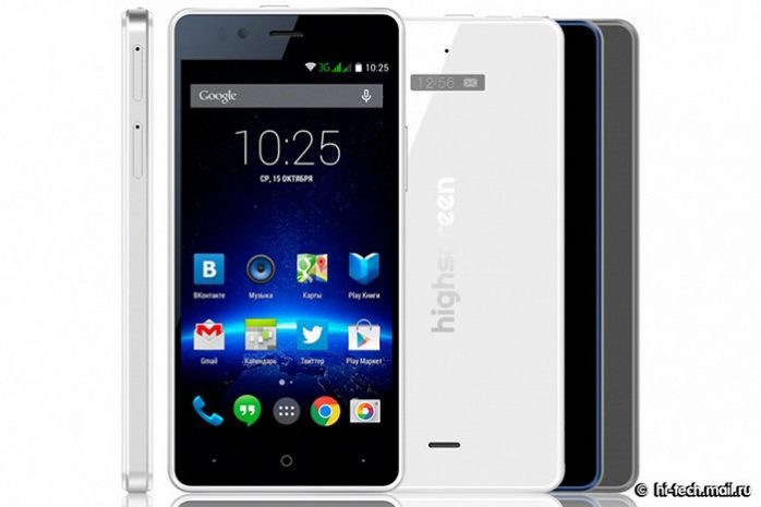Highscreen ICE 2: новый российский смартфон с двумя экранами