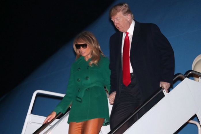 Мелания Трамп в очередной раз шокировала своим нарядом