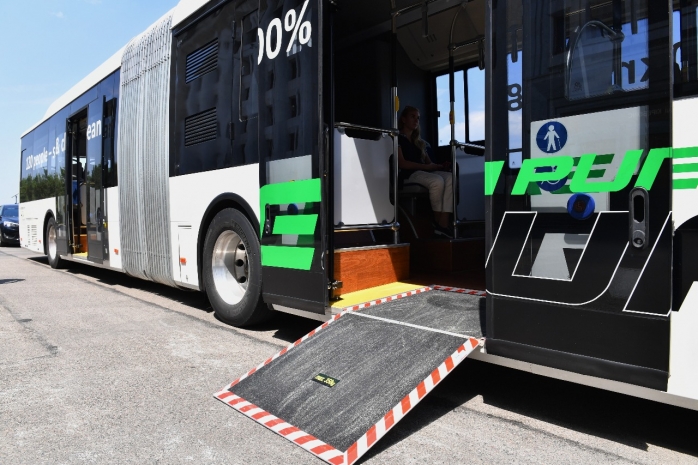 Немецкий электроавтобус начали тестировать в Алматы