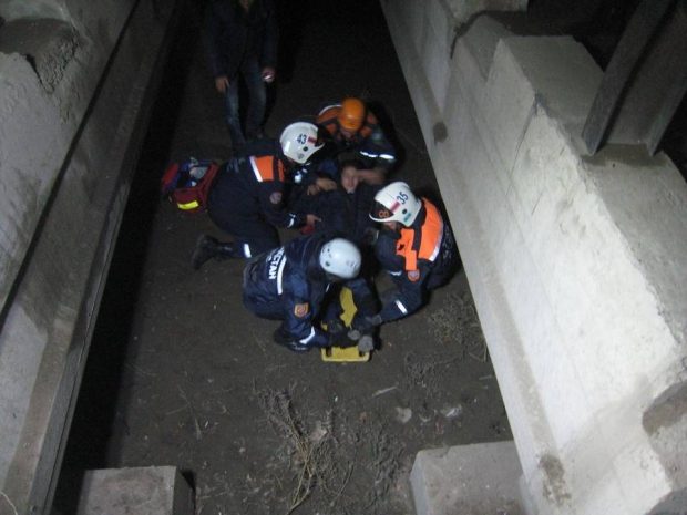 Сотрудники ДЧС спасли школьника