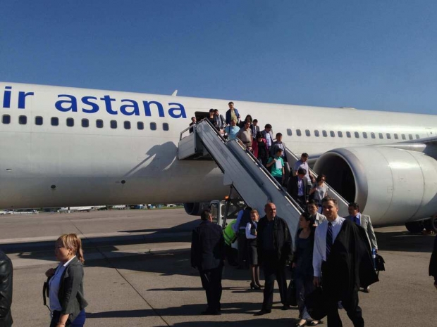 На «Эйр Астане» произошла очередная задержка рейса