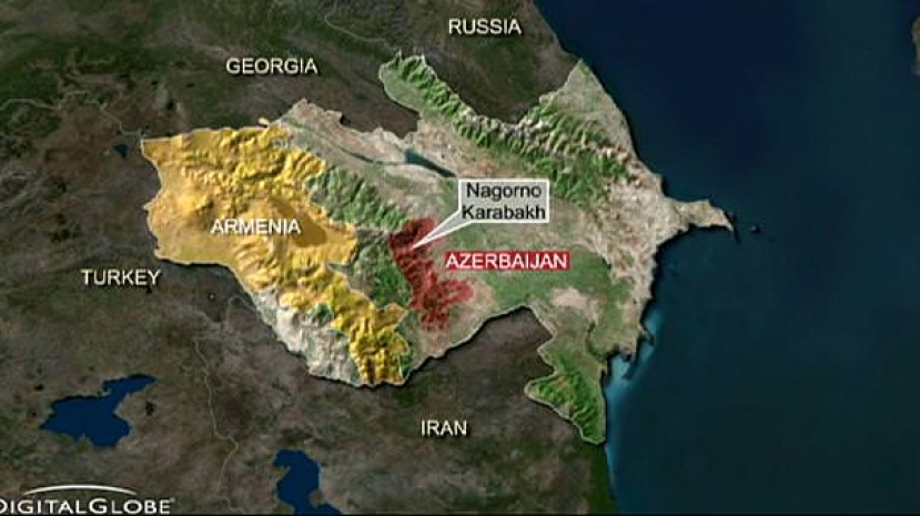 В зоне карабахского конфликта начались боевые столкновения