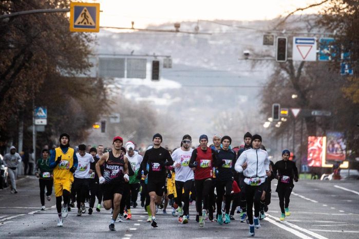 Ряд улиц перекроют в Алматы в связи с забегом